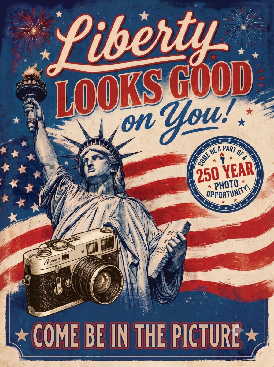 FL Crooks America 250 event poster