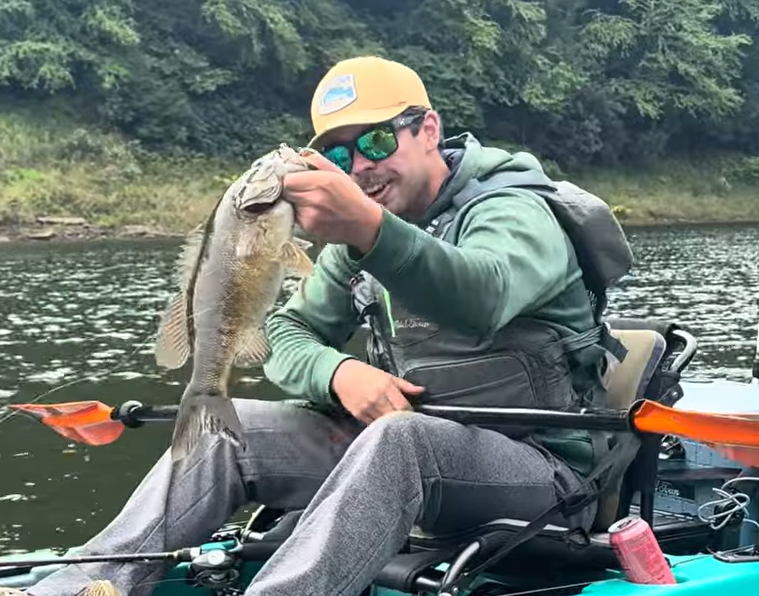 Fishing along the Clarion River